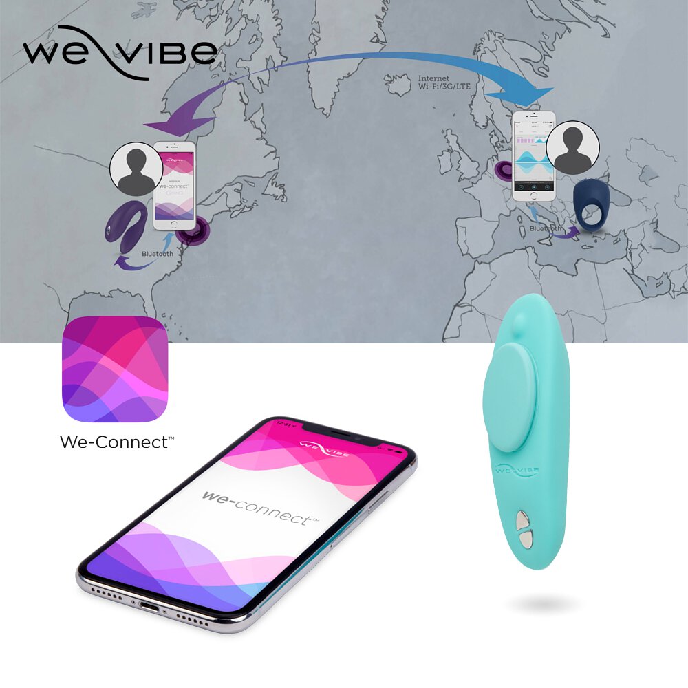 加拿大We-Vibe Moxie 藍牙佩戴式陰蒂震動器｜智能操控 靜音快感