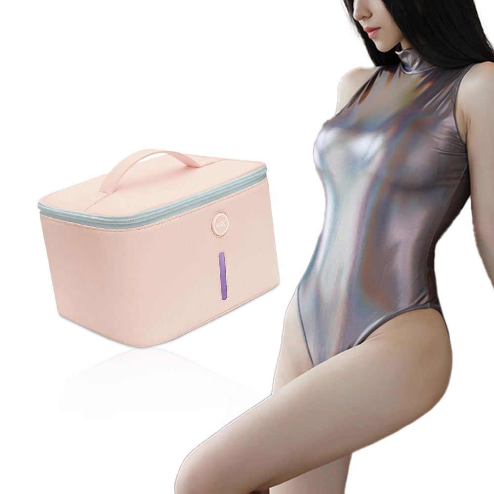 【情趣寶物消毒組】LED紫外線消毒收納袋P26＋情趣內衣一件(隨機出貨)