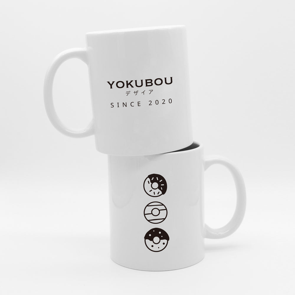 YOKUBOU 同名馬克杯｜設計師款 極簡風 (預購商品)