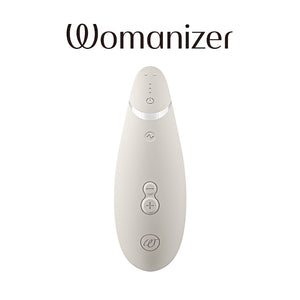 德國 Womanizer Premium 2 吸吮愉悅器 (白灰)